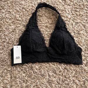 BP Black Lace Bralette - M